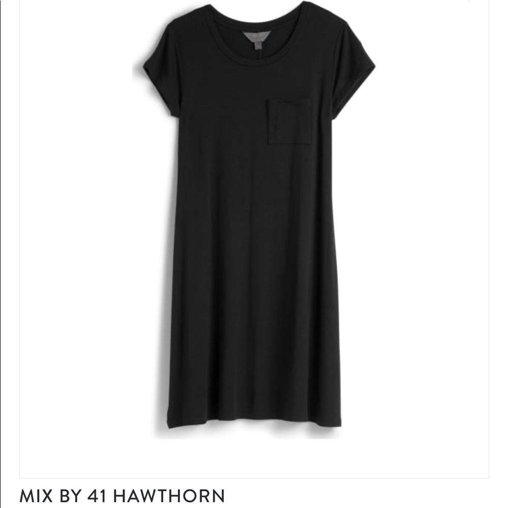 Tshirt Dress - Black